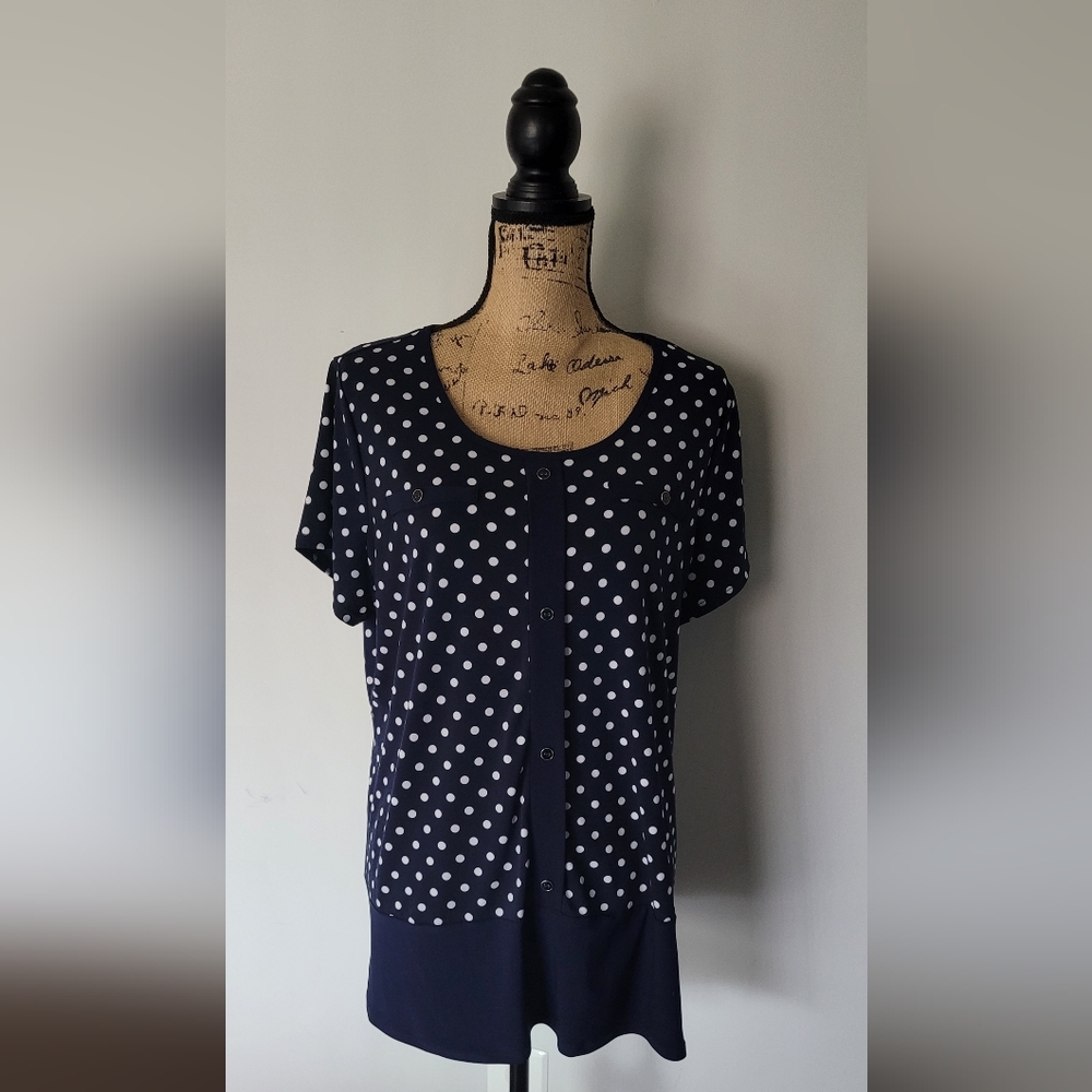 Polka-dot Blouse